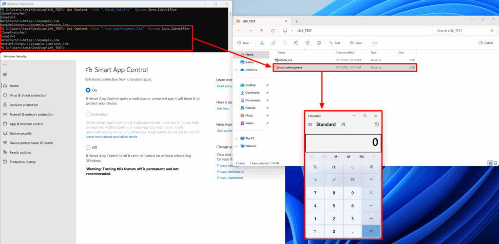 Hackers Bypassing Windows Mark of the Web Files Using LNK Stomping Attack 3 Executing an lnk file using the LNK Stomping attack technique