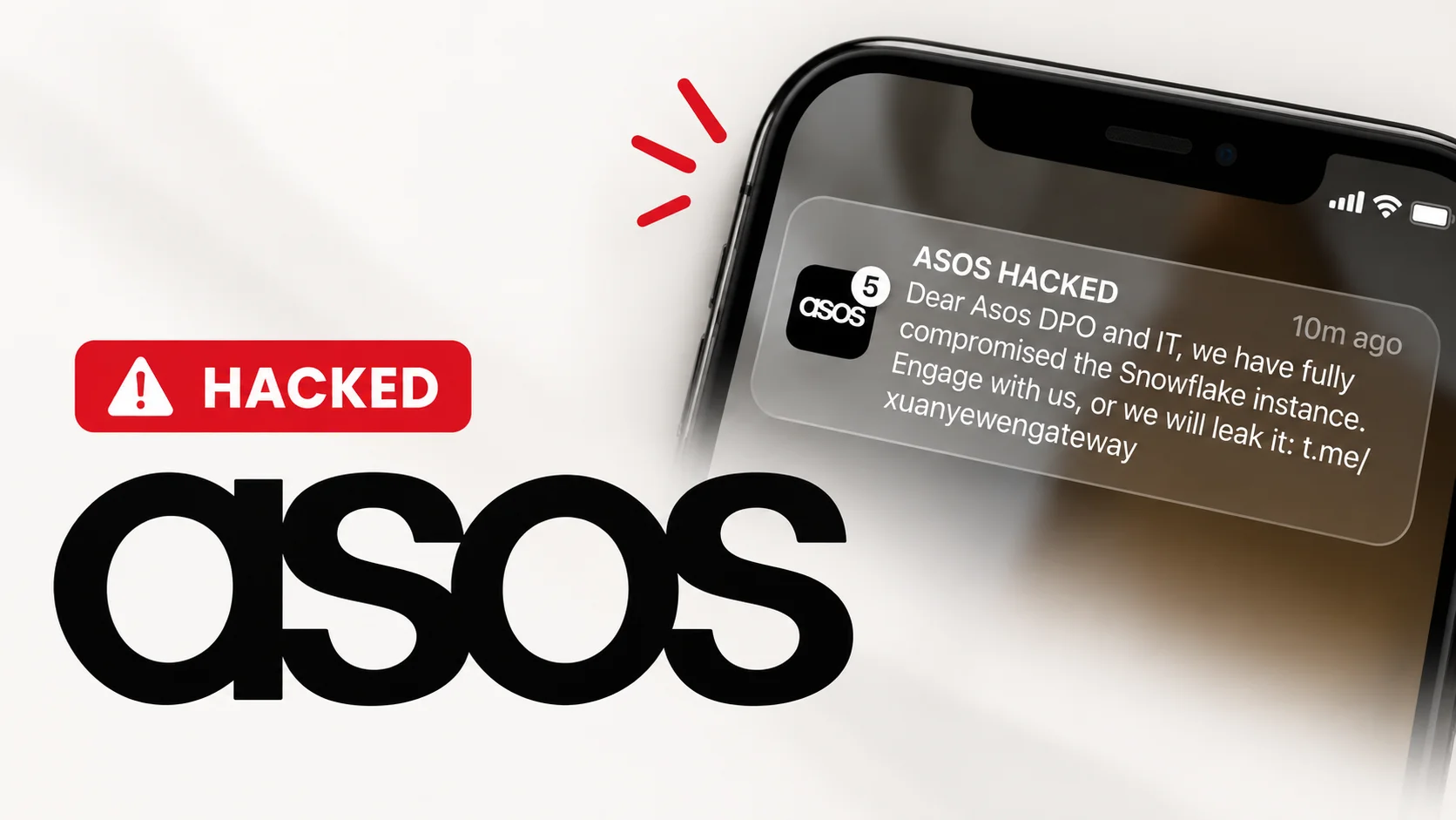 ASOS Confirms Investigation After Fake App Alert Claims Data Breach
