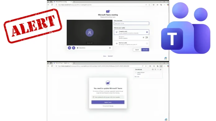 Fake Teams Domains Steal Credentials
