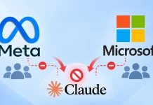 Meta and Microsoft are Actively Cutting Employee Use of Claude AI Meta Microsoft Claude AI